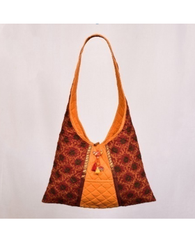 Women's Hand Bag - Tote - Blockprint